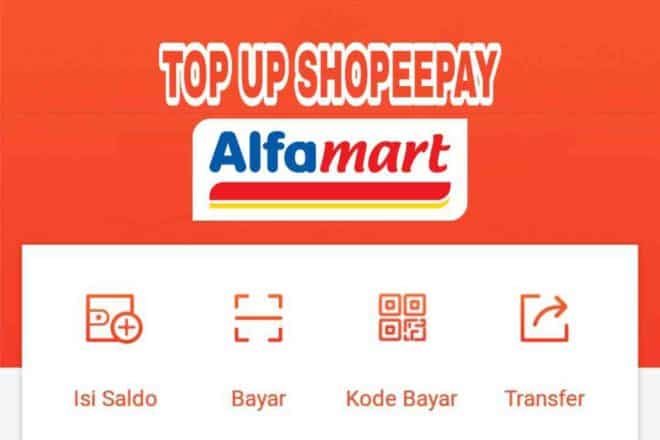 Cara Isi Saldo Shopeepay Lewat Alfamart Indomaret Atm