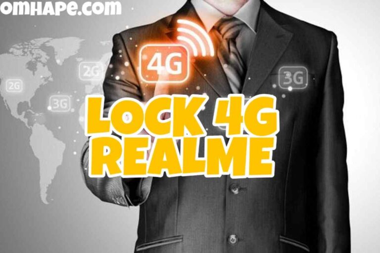 Cara Mengunci Jaringan 4G Realme Dengan Kode LTE Only