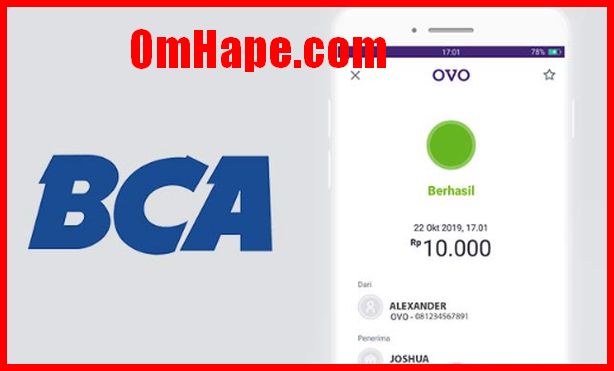 Cara Transfer (TF) M Banking BCA ke OVO
