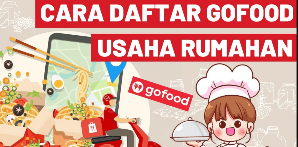 Cara Daftar GoFood Usaha Rumahan