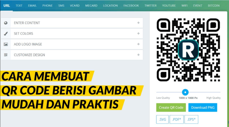Cara Membuat Barcode Link