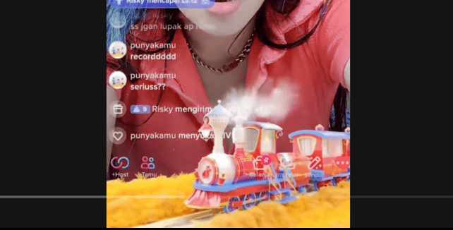 Gift Kereta Api di TikTok Berapa Rupiah