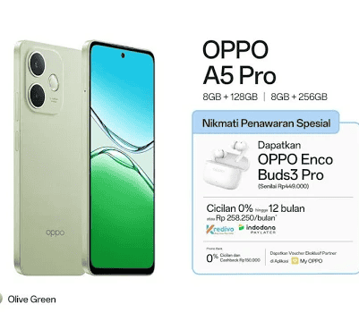 OPPO A5 Pro Harga dan Spesifikasi