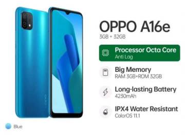 oppo a16e