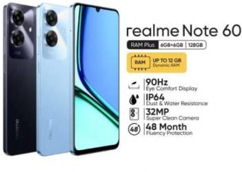 realme note 60
