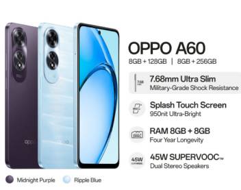spek oppo a60